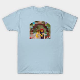 Lego Wayhaught w/ quote - Wedding Photo T-Shirt